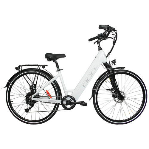 DCO DCO Libert-E Low Step Electric Bike White DCO DCO Libert-E Low Step Electric Bike White