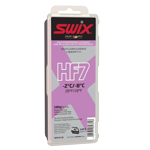 Swix Fart de glisse Swix HF7X Violet -2c/-8c 180g Swix Fart de glisse Swix HF7X Violet -2c/-8c 180g