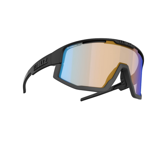 Bliz Lunette Bliz Fusion Noir Mat - Lentille Nordic Light Coral: Orange/Blue Multi cat:1 Bliz Lunette Bliz Fusion Noir Mat - Lentille Nordic Light Coral: Orange/Blue Multi cat:1