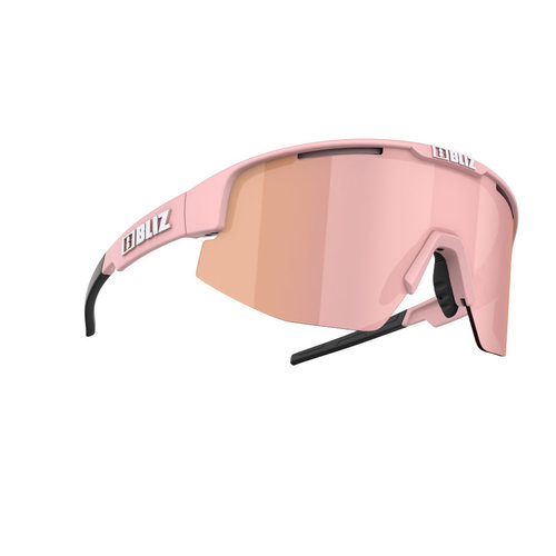 Bliz Lunette Bliz Matrix Small 2022 Rose Poudré Mat - Lentille Marron w Rose Multi cat:3 Bliz Lunette Bliz Matrix Small 2022 Rose Poudré Mat - Lentille Marron w Rose Multi cat:3