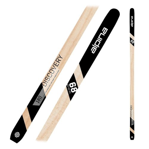 Alpina Skis Alpina Discovery 68 Flat 2022 Noir Alpina Skis Alpina Discovery 68 Flat 2022 Noir