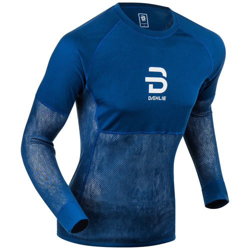 Bjorn Daehlie Bjorn Daehlie Airnet Merino LS Base Layer Blue Bjorn Daehlie Bjorn Daehlie Airnet Merino LS Base Layer Blue