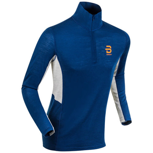 Bjorn Daehlie Sous-vêtement Bjorn Daehlie Training Merino LS Demi-Zip Bleu Bjorn Daehlie Sous-vêtement Bjorn Daehlie Training Merino LS Demi-Zip Bleu