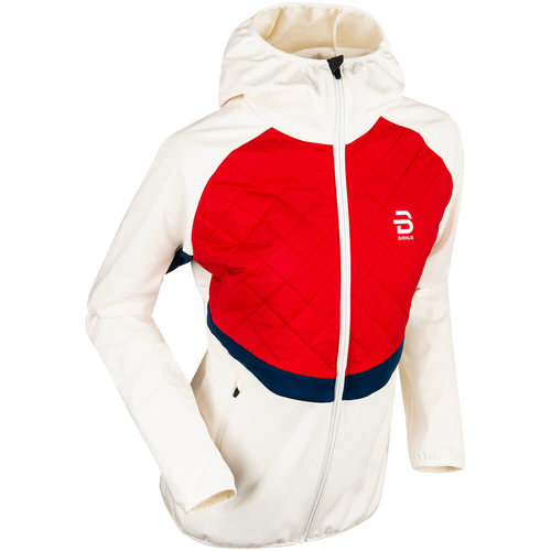 Bjorn Daehlie Bjorn Daehlie Nordic 2.0 Woman Jacket White/Red Bjorn Daehlie Bjorn Daehlie Nordic 2.0 Woman Jacket White/Red