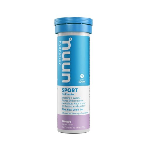 Nuun Comprimés Nuun Sport Raisin Nuun Comprimés Nuun Sport Raisin