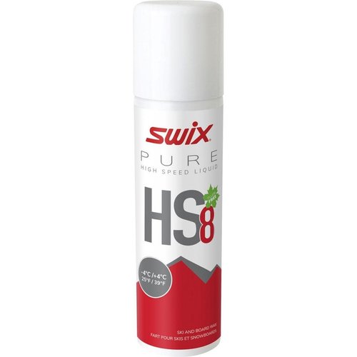 Swix Fart de glisse Swix HS8 Liquide Rouge -4/+4C 125ml Swix Fart de glisse Swix HS8 Liquide Rouge -4/+4C 125ml