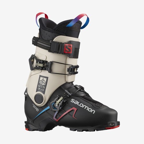 Salomon Bottes Alpine Salomon S/Lab MTN Noir/Beige/Rouge Salomon Bottes Alpine Salomon S/Lab MTN Noir/Beige/Rouge