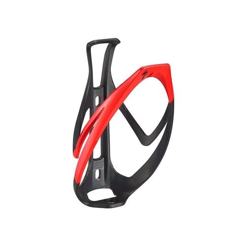 Specialized Porte-bidon Specialized Rib Cage II Noir Mat/Rouge