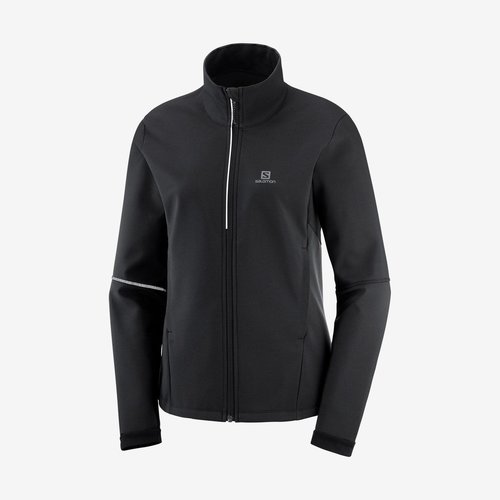 Salomon Salomon Agile Softshell Woman Jacket Black Salomon Salomon Agile Softshell Woman Jacket Black