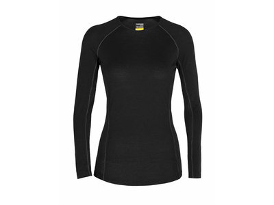 Icebreaker Icebreaker BodyFitZone 150 LS Merino Woman Base Layer Black