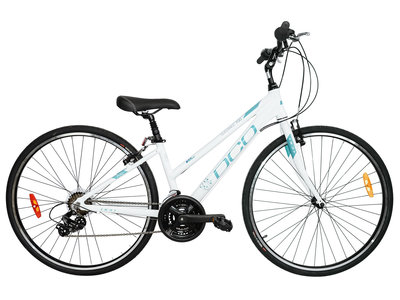 DCO Vélo DCO Elegance 700 Femme Blanc/Turquoise