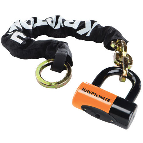 Kryptonite New York Cinch Ring Chain 1275 w/EV Series 4 Disc Lock