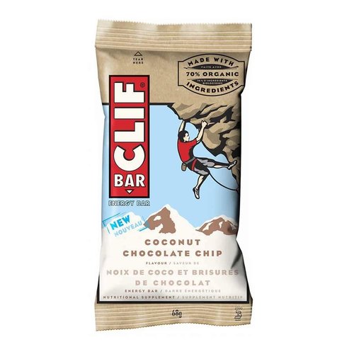 Clif Barre énergetique Clif Noix de coco/Brisures de chocolats Clif Barre énergetique Clif Noix de coco/Brisures de chocolats