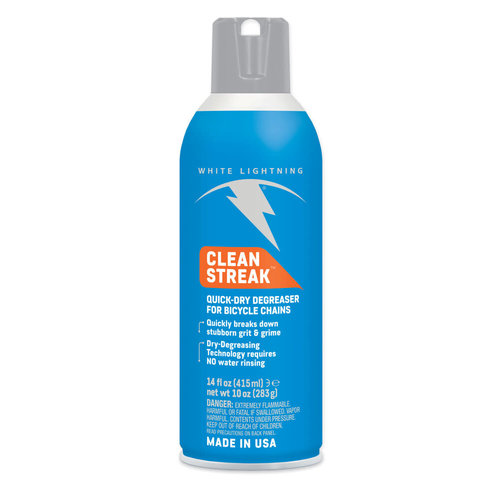 White Lightning Dégraisseur sec Clean Streak 14oz White Lightning Dégraisseur sec Clean Streak 14oz