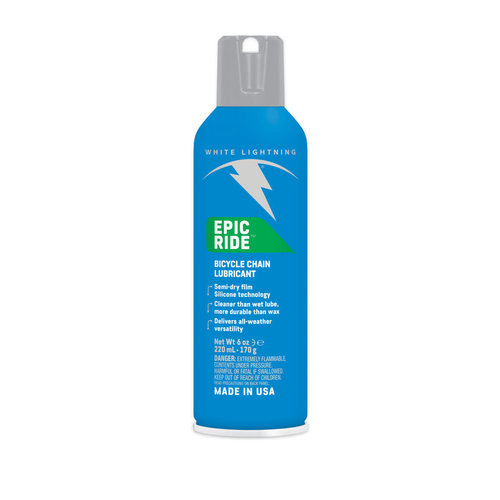 White Lightning Epic Ride All-Conditions Light Lube 6oz