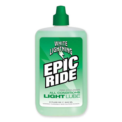 White Lightning Lubrifiant léger toutes conditions Epic Ride 240ml White Lightning Lubrifiant léger toutes conditions Epic Ride 240ml