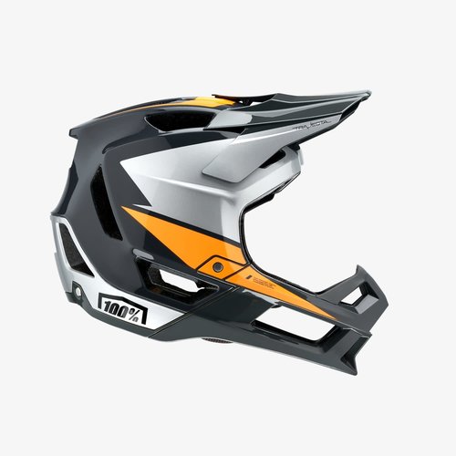 100% 100Percent Trajecta Full-Face Helmet w/Fidlock (Black/Grey) 100% 100Percent Trajecta Full-Face Helmet w/Fidlock (Black/Grey)