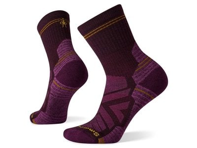 Smartwool Bas Smartwool Hike Light Cushion Mid Crew Femme Bordeaux