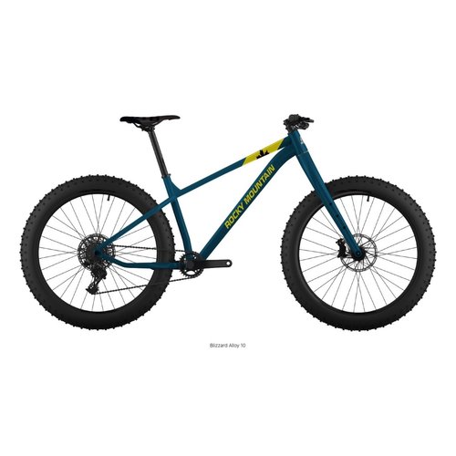 Rocky Mountain Fatbike Rocky Mountain Blizzard A10 2022 Bleu/Jaune Rocky Mountain Fatbike Rocky Mountain Blizzard A10 2022 Bleu/Jaune