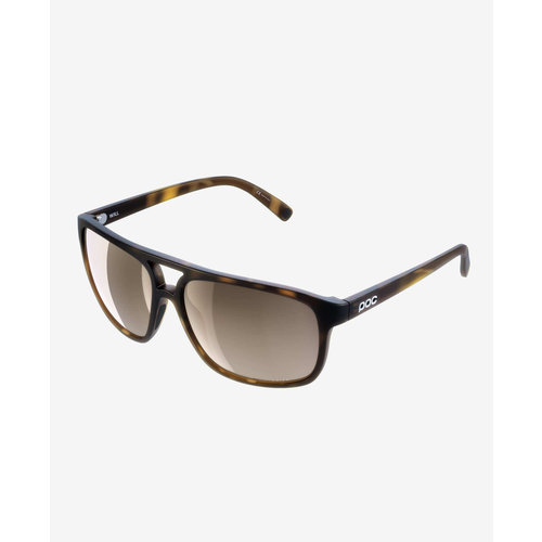 Poc Lunette POC Will Tortoise Marron - Lentille Marron/Argent miroir cat:2 Poc Lunette POC Will Tortoise Marron - Lentille Marron/Argent miroir cat:2