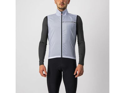 Castelli Castelli Squadra Stretch Sleeveless Vest Silver/Black