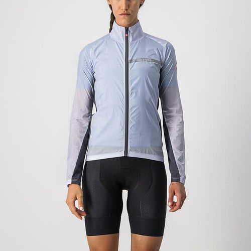 Castelli Castelli Squadra Stretch Woman Jacket (Silver/Black)