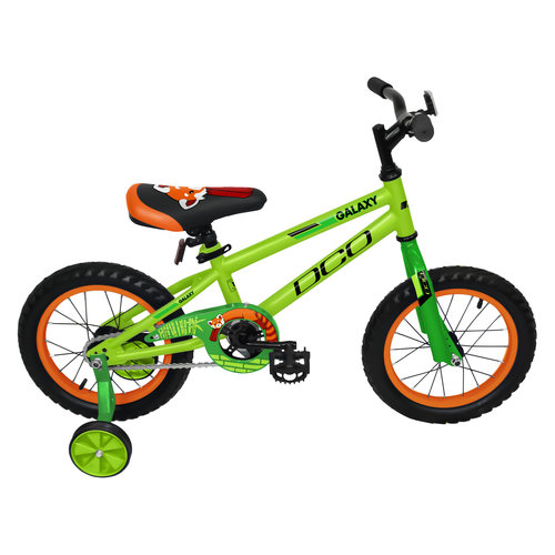 DCO DCO Galaxy Bike Green 14'' DCO DCO Galaxy Bike Green 14''