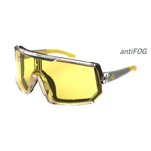 Ryders Lunette Ryders Escalator Transparent/Jaune - Lentille Jaune Anti-Buée Ryders Lunette Ryders Escalator Transparent/Jaune - Lentille Jaune Anti-Buée