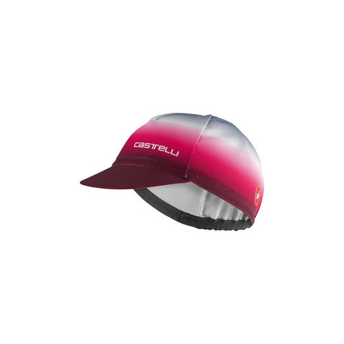 Castelli Casquette Castelli Dolce Bleu acier/Bordeaux Castelli Casquette Castelli Dolce Bleu acier/Bordeaux