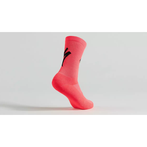 Specialized Specialized Logo Techno MTB Tall Sock Imperial Red