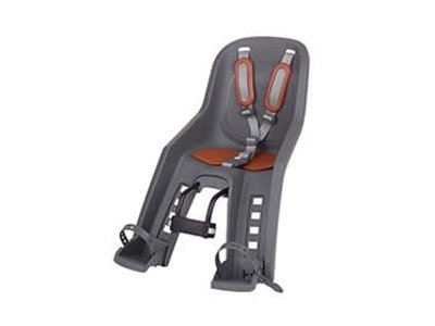 Polisport Bubbly Mini + Baby Seat (Charcoal Grey/Brown)