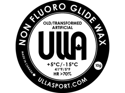 Ulla Ulla Black Glide Wax +5/-15C (10g)