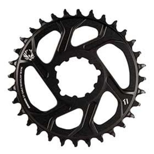 SRAM SRAM, X-Sync, 3mm offset, 34D, 12vit., BCD: Direct Mount, Plateau simple, Aluminum, Noir SRAM SRAM, X-Sync, 3mm offset, 34D, 12vit., BCD: Direct Mount, Plateau simple, Aluminum, Noir