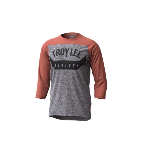 Troy Lee Designs Troy Leed Designs Ruckus 3/4 Sleeve Jersey Arc Earth Red Troy Lee Designs Troy Leed Designs Ruckus 3/4 Sleeve Jersey Arc Earth Red