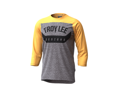 Troy Lee Designs Troy Lee Designs Ruckus 3/4 Sleeve Jersey Arc Honey Yellow