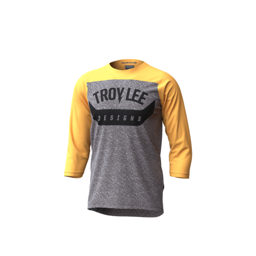 Troy Lee Designs Maillot manches 3/4 Troy Lee Designs Ruckus Arc Jaune Miel