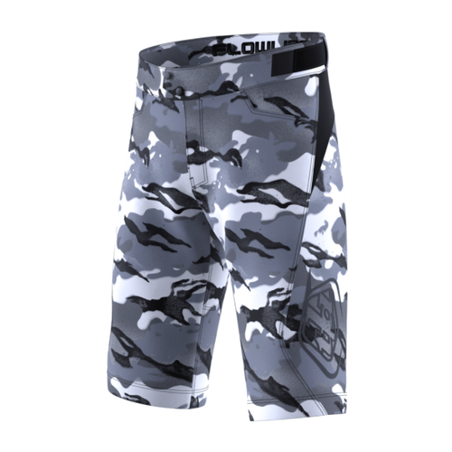 Troy Lee Designs Troy Lee Designs Flowline Shell Junior Short Spray Camo White