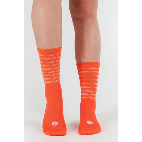 Peppermint Peppermint Signature Sock Coral/Stripes