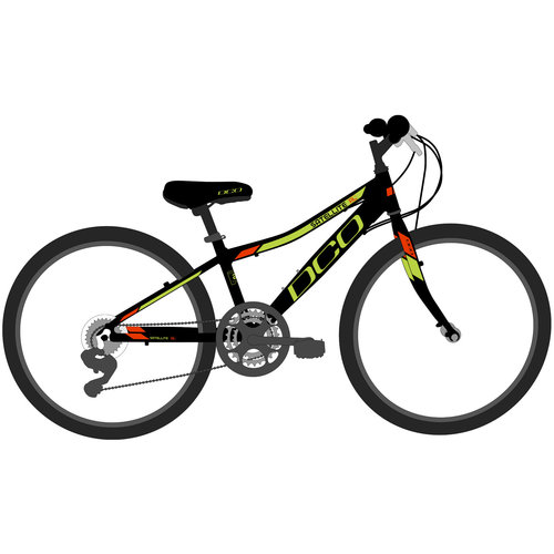 DCO DCO Satellite AL Bike Black/Green 24''