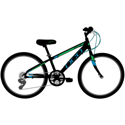 DCO DCO Satellite Bike Black/Blue/Lime 24''