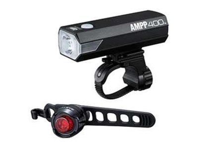 CatEye AMPP 400 & ORB Front and Rear Light Set