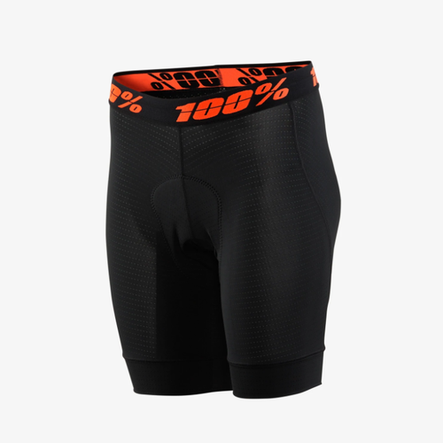 100% 100% Crux with Liner Woman Boxer Black