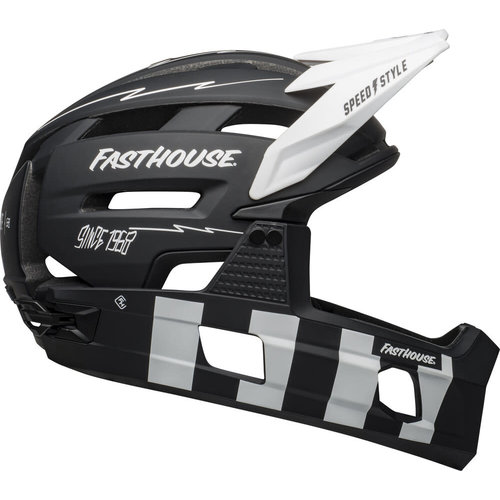 Bell Super Air R Spherical Helmet L (Black/White) Bell Super Air R Spherical Helmet L (Black/White)