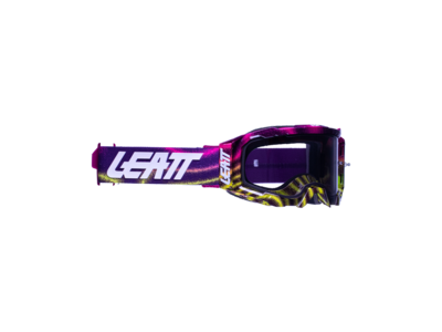 Leatt Goggle Leatt Velocity 5.5 Zebra Neon - Lentille Grise claire 58%