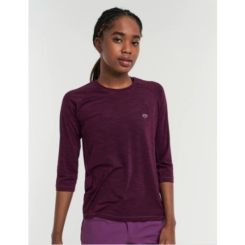 Peppermint Peppermint MTB 3/4 Sleeve Woman Jersey Burgundy Peppermint Peppermint MTB 3/4 Sleeve Woman Jersey Burgundy