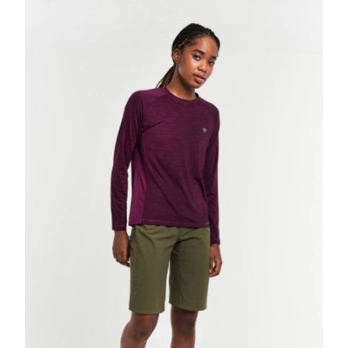 Peppermint Peppermint MTB Long Sleeve Woman Jersey Burgundy Peppermint Peppermint MTB Long Sleeve Woman Jersey Burgundy