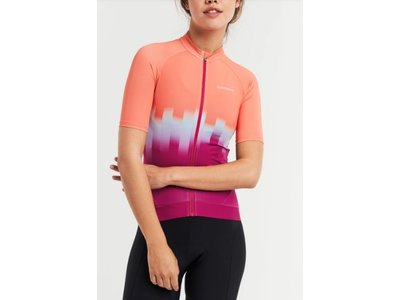 Peppermint Peppermint Signature Short Sleeve Woman Jersey Borealis Bright Coral