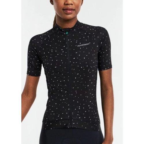 Peppermint Peppermint Signature Short Sleeve Woman Jersey Spirit Black Peppermint Peppermint Signature Short Sleeve Woman Jersey Spirit Black
