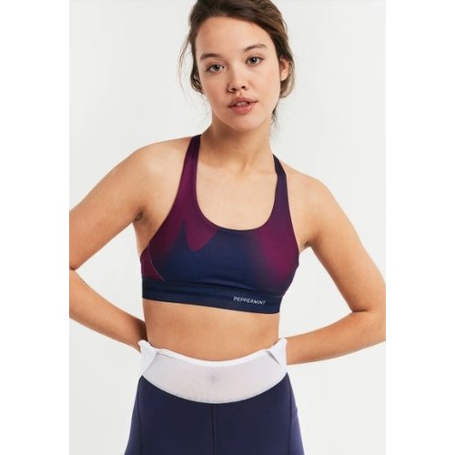 Peppermint Peppermint Signature Sport Print Bra Courage Navy Peppermint Peppermint Signature Sport Print Bra Courage Navy