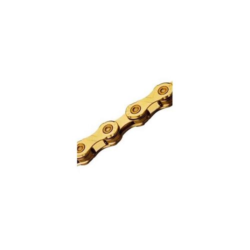 KMC Chaine KMC X12-Ti 5.2mm 126maillons Or 12vit KMC Chaine KMC X12-Ti 5.2mm 126maillons Or 12vit
